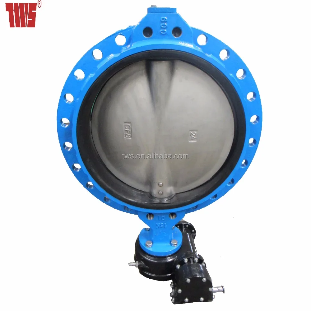 DN600 TWS Producing Marine Steel Butterfly Valve