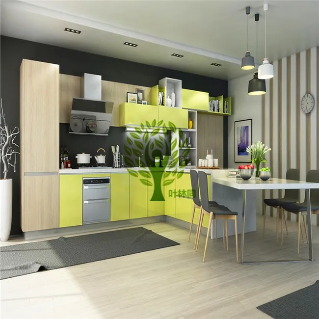 
Yelintong kitchen island base cabinets and Wood Material kitchen cabinets 
