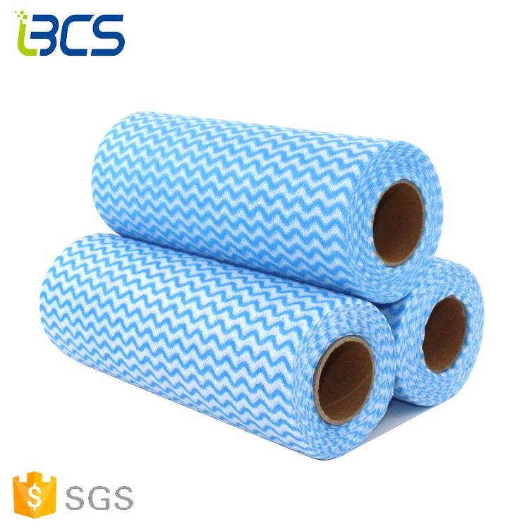 
Non-Woven Biodegradable Dishcloth Disposable Kitchen Wash Cloth In Roll 