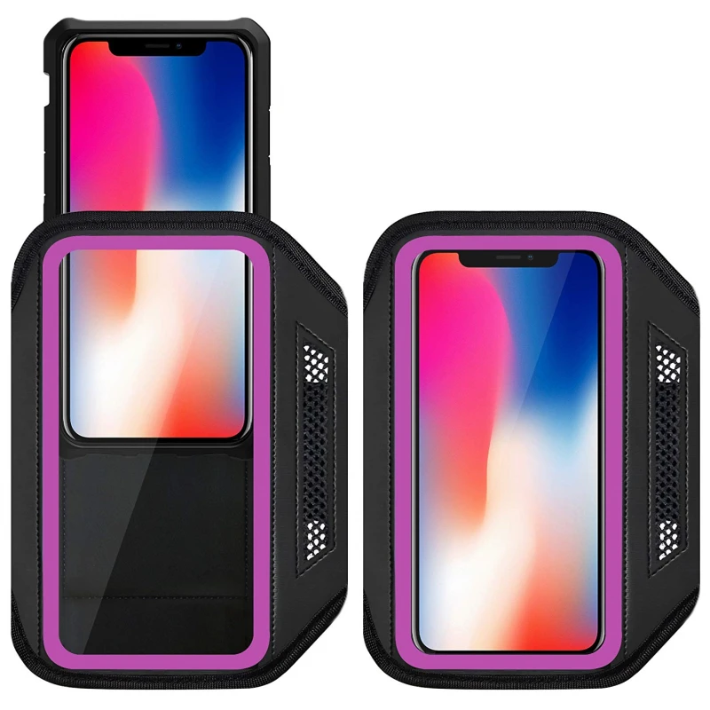 Water Resistant 5.5 6 6.5 inch running fitness sport armband for mobile smart phone