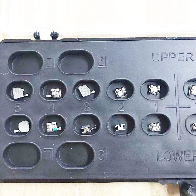 
Factory Orthodontic Instruments Dental Orthodontic Brackets CNC Bondable Roth/MBT Metal Brackets 