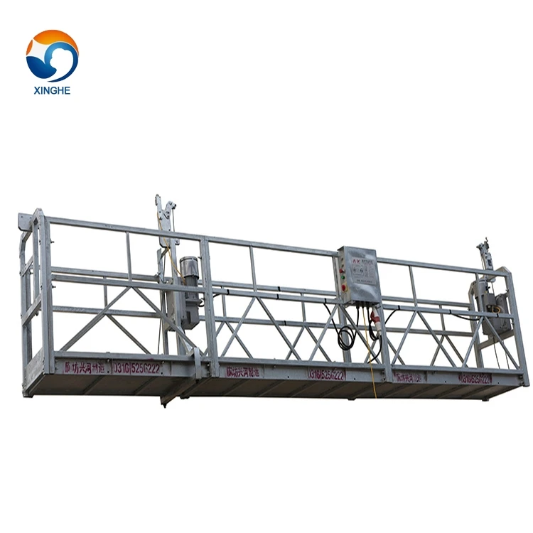 ZLP800 Parapet clamps window cleaning suspended scaffolding platform