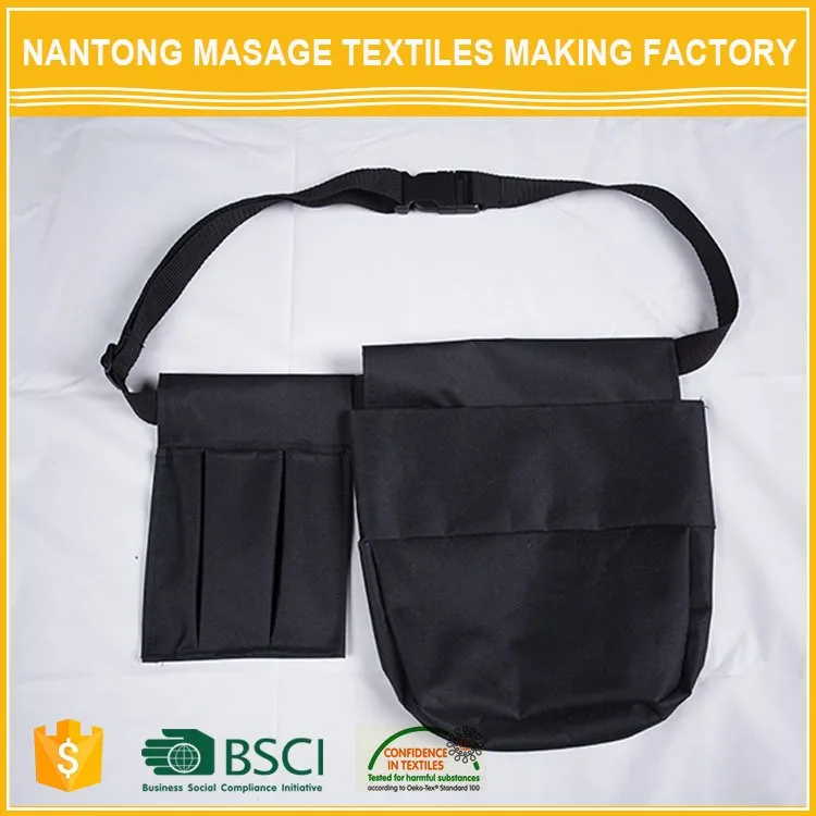 Chinese Manufacturing Adjustable Oxford Nylon Single or Double Massage Oil Lotion Cream Bottle Holster