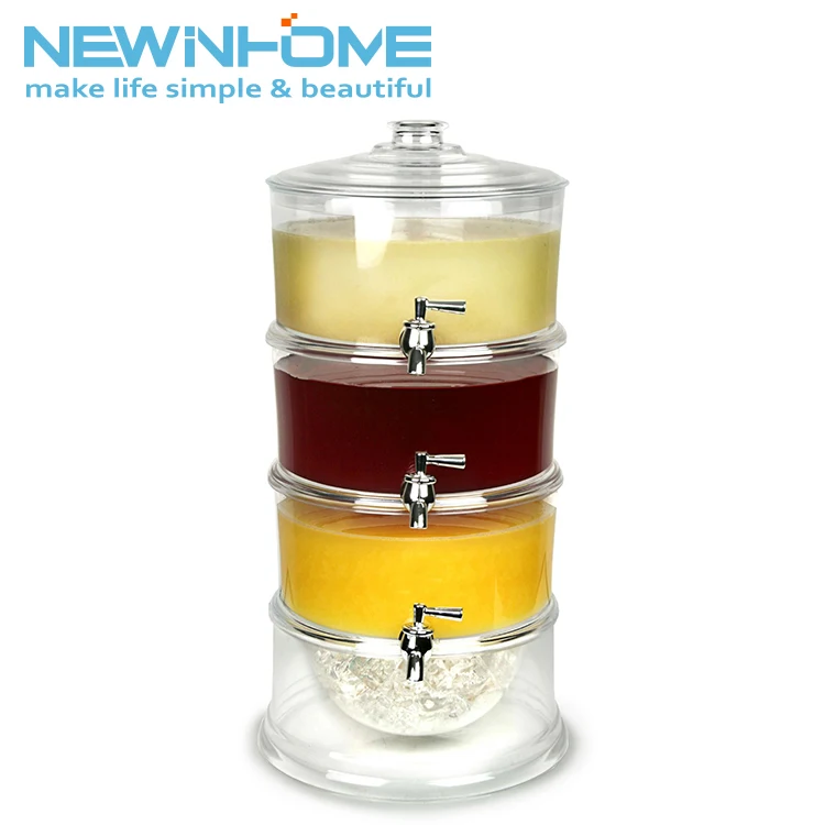 Wholesale Beer Tower Soft Drink Plastic Juicer Dispenser Cold Drink