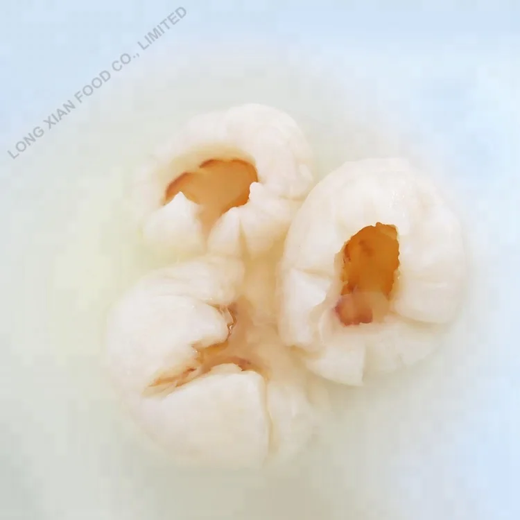 canned lychee/lichee in syrup whole fruit