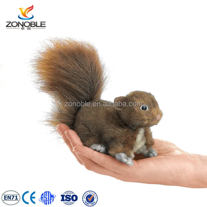 Смешные изготовленная на заказ по низкой цене коричневый Белка Плюшевые игрушки Оптовая Продажа приятный мягкий плюшевый животных