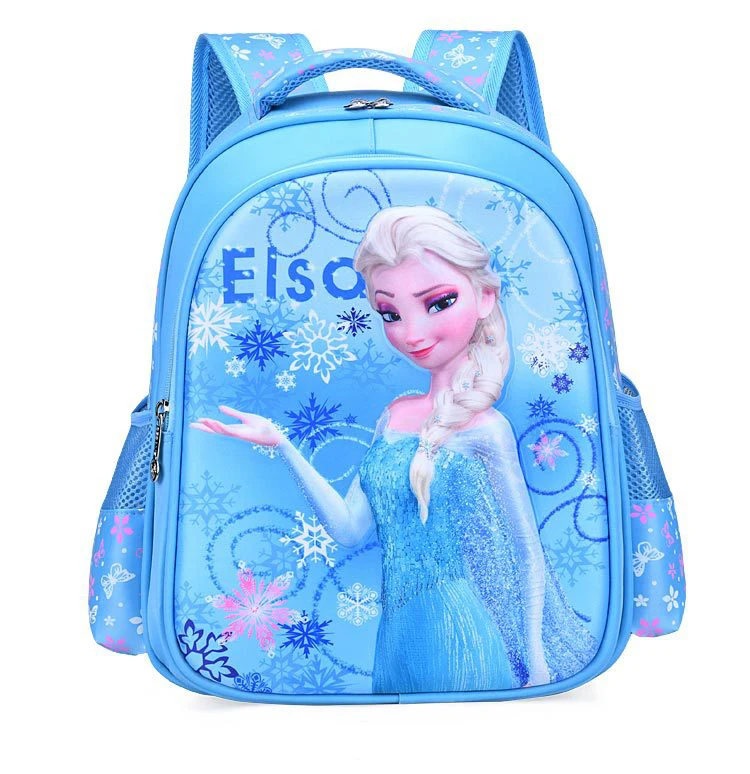 
Hot Selling Wholesale 3D Princess Cartoon Kids School Bag With Breathe Fabric 