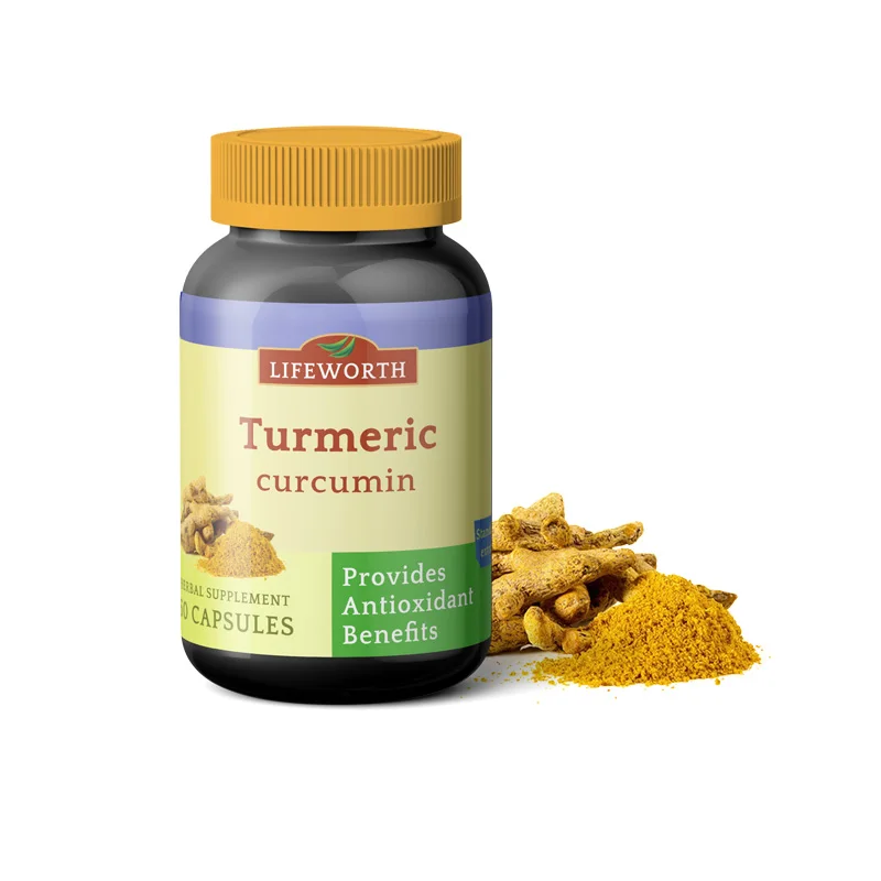 Экстракт куркумы Lifeworth, капсулы, частная торговая марка