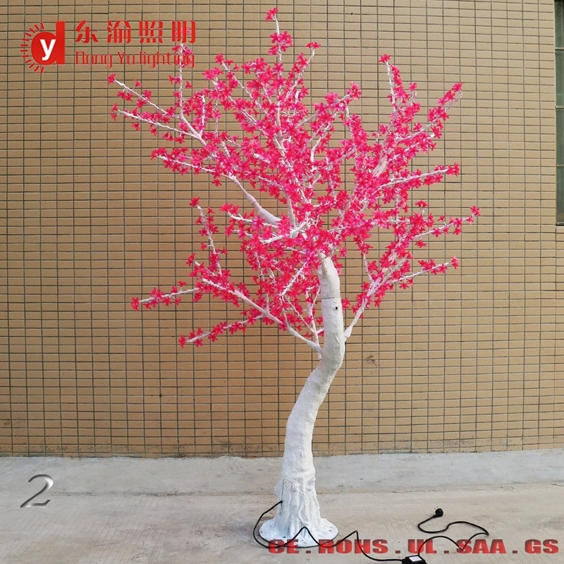 Wholesale Christmas Artificial Decoration Led Cherry Blossom Tree Light for Tree
