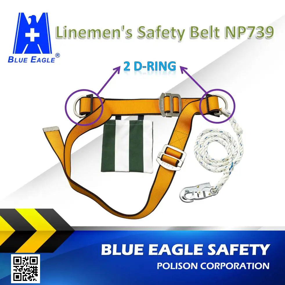 Blue Eagle NP739 fall protection products safety belt manufacturers