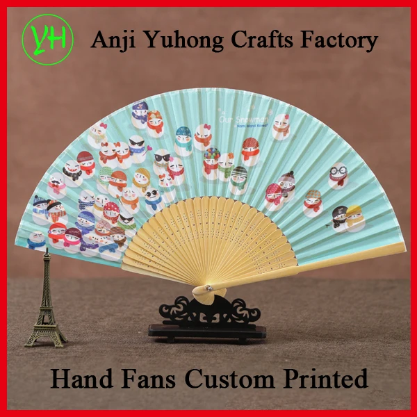 
Customized cheapest hand fan 