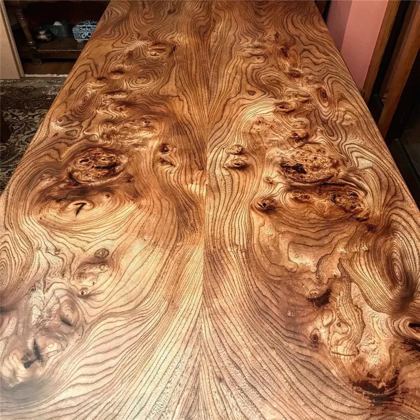 solid wood inlaid live edge tempered  resin epoxy  top hot sale river dining table