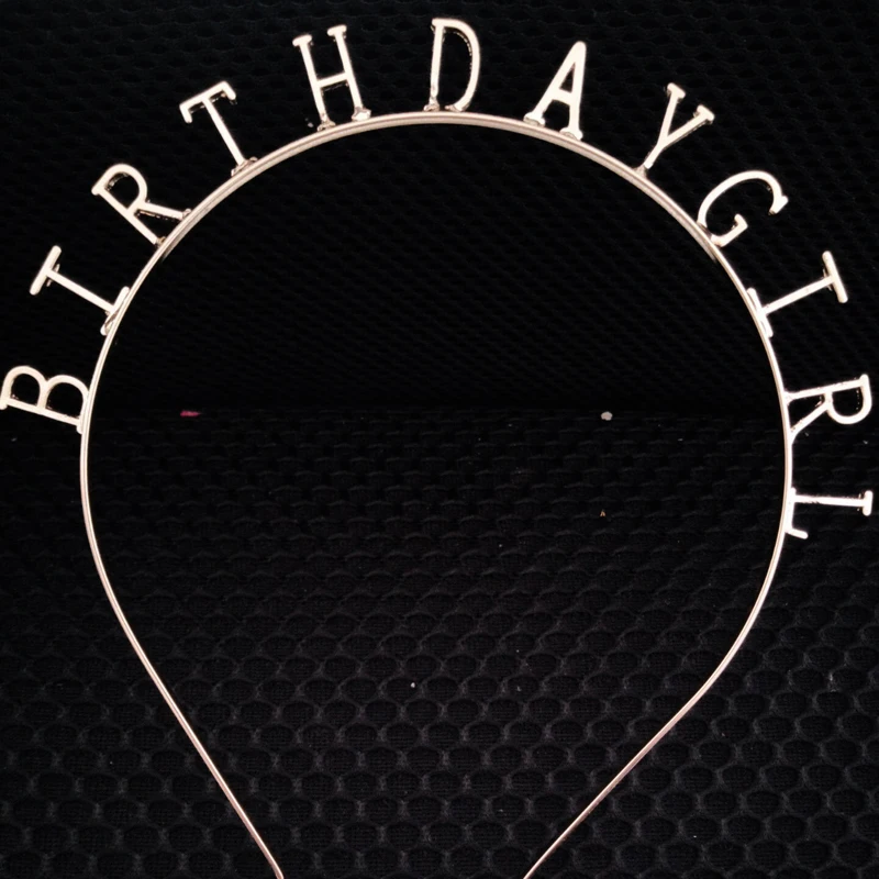 BIRTHDAY GIRL Golden Child Birthday tiara