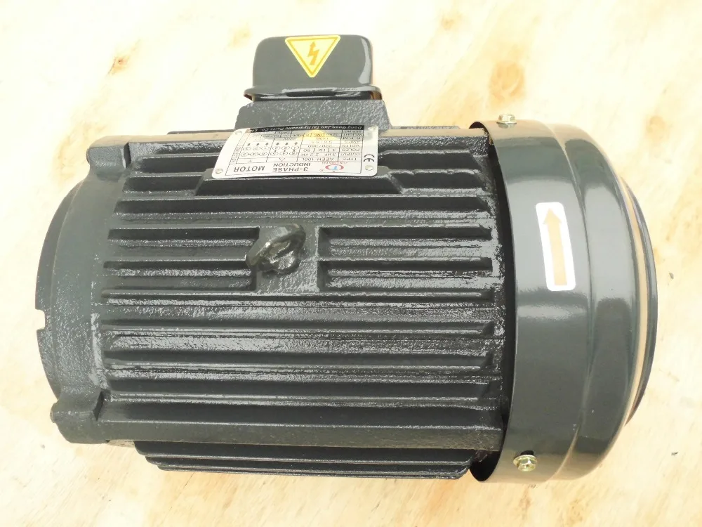 1HP 0.75 kw 3 Phase Induction Electric Motor for Hydraulic Pump