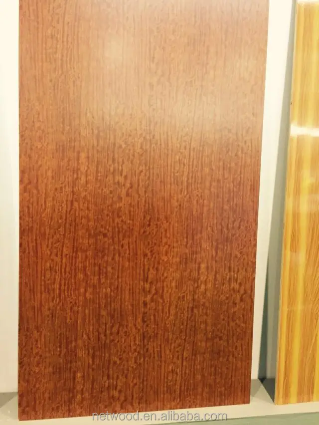 
glossy finishing ,matt finishing wood grain melamine commercial plywood for furniture 