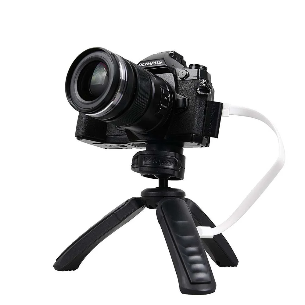 
FOTOPRO mirrorless light mini table compact camera mobile tripod stand with power bank 