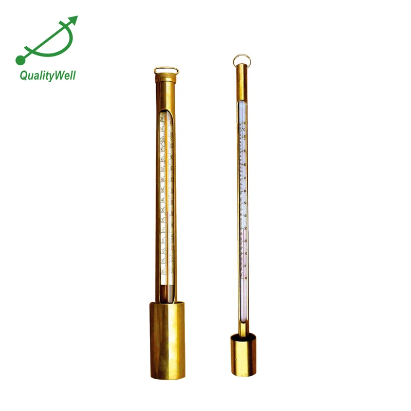 Промышленные Scoop стеклянный ртутный термометр для хранения