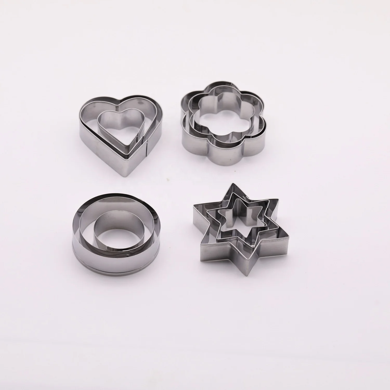 Оптовая продажа набор металлических формочек для печенья 12 шт. весенние и пасхальные формочки кухни выпечки Хэллоуина Рождества