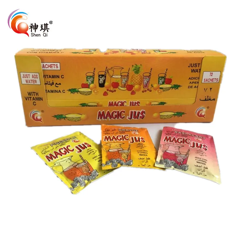 
5g add 2Liters water all fruit flavors instant juice powder 