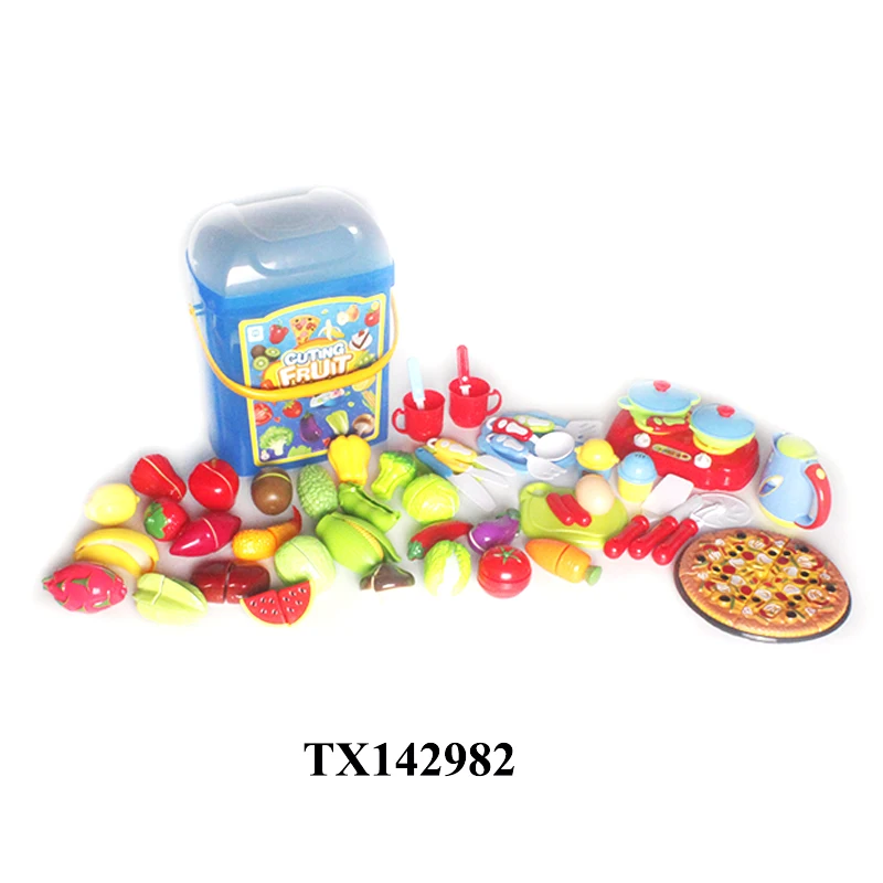 
Plastic cutting fruits and vegetables toys cooking toys kitchen sets 