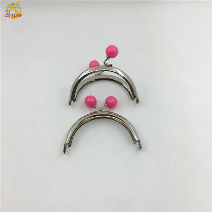 Popular 8*4.5cm Glue in Purse Frame Bag Frame Metal