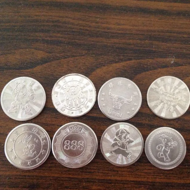 Token-token coins for game machine, amusement playground token