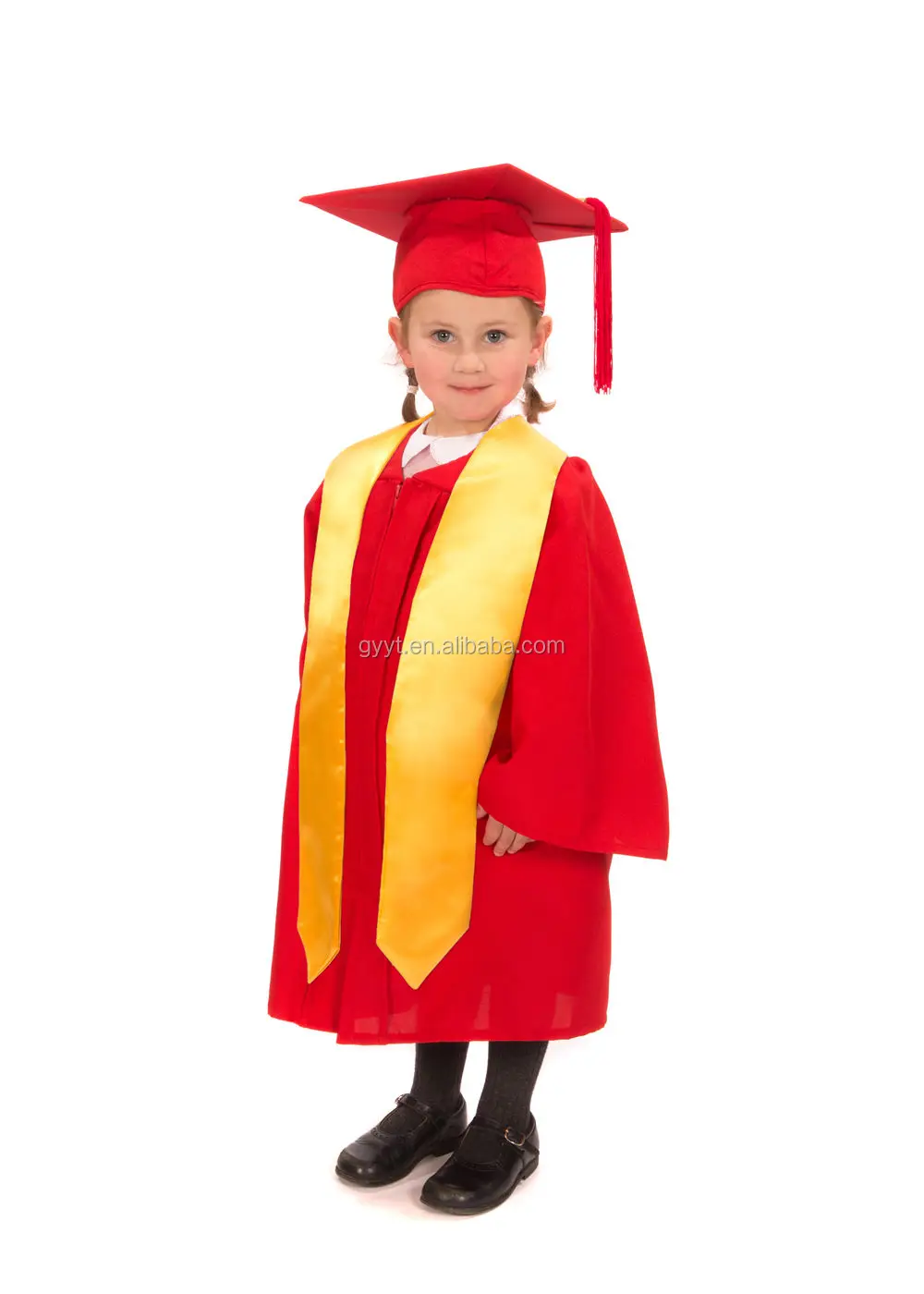 Платье детское одноразовое из матовой ткани, выпускной наряд, костюм для малого ребенка ростом 3-5-3-8 дюймов