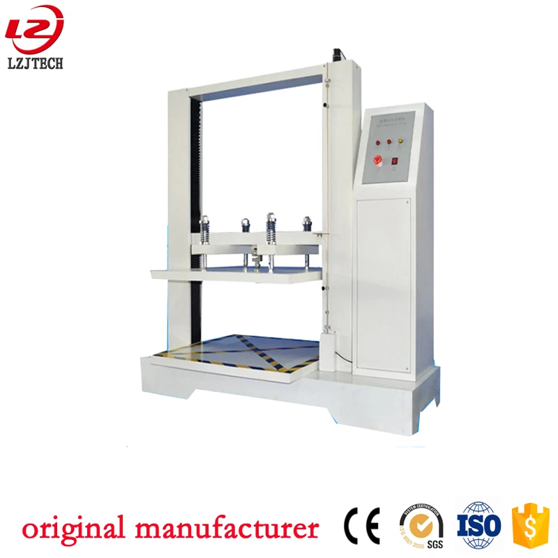 Computer servo control carton compression testing machine/Box compression tester price