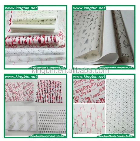 
 25gsm упаковка печатные папиросной бумаги для красного вина  