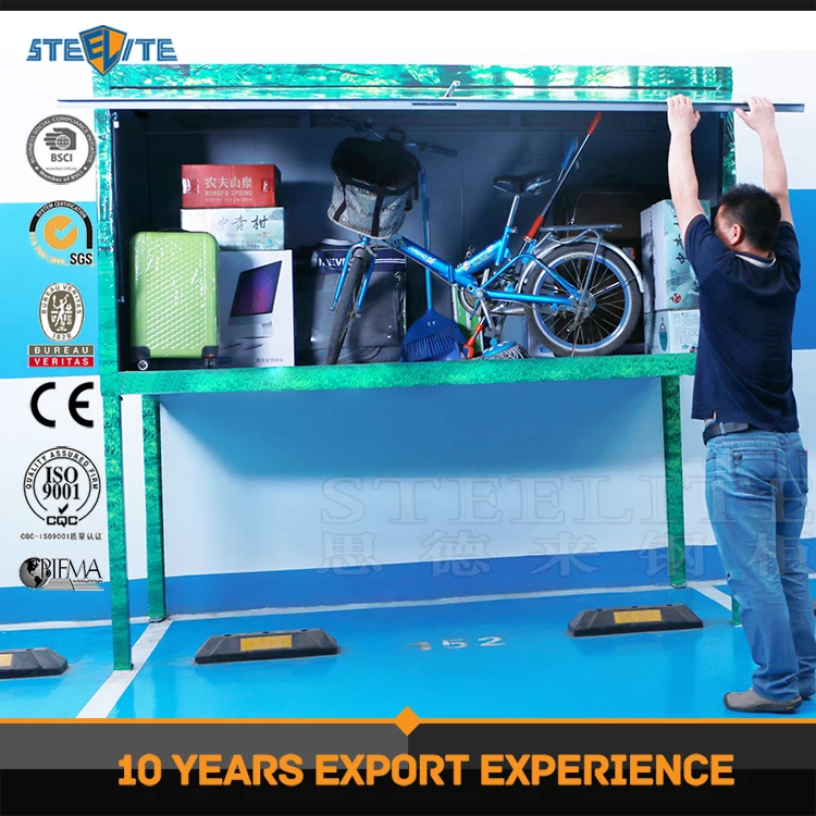 New product Over Car Bonnet Storage Cabinet Outdoor Bike Shed