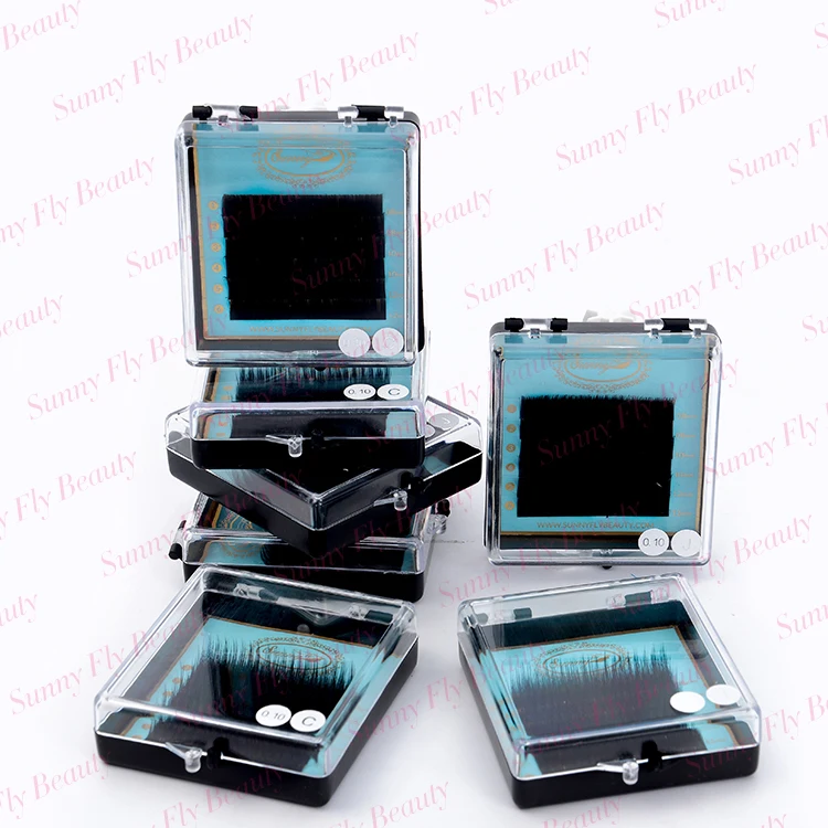 
Korean natural best own brand 0.10 matt pandora eyelash extension 