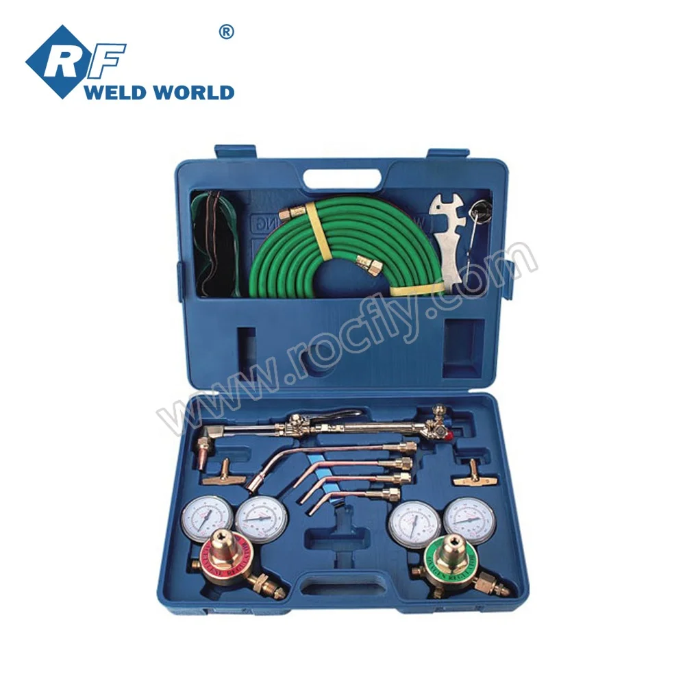 Portable American Type Oxygen Acetylene Welding Outfits and Gas Cutting Torch Kits