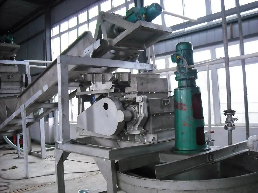Crude sea/rock salt washing production processing machine