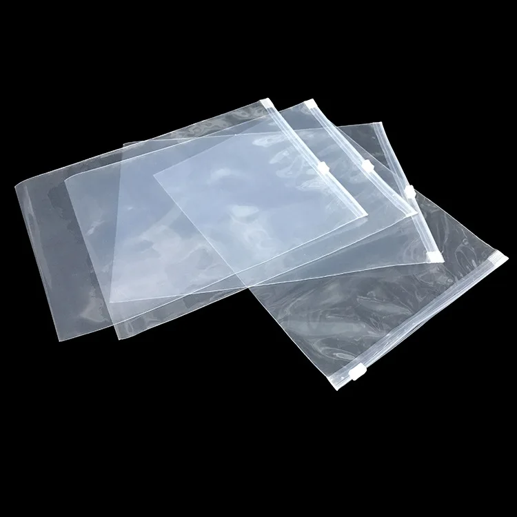 wholesale PVC transparent plastic zipper bag