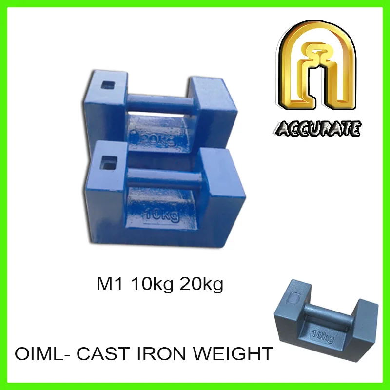 factory price M1 20kg cast iron weight 20kg test weight m2 10 20 kg calibration masses