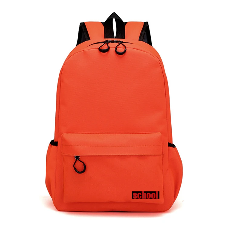 Custom school backpack mochilas escolares with custom logo for teenagers stendents