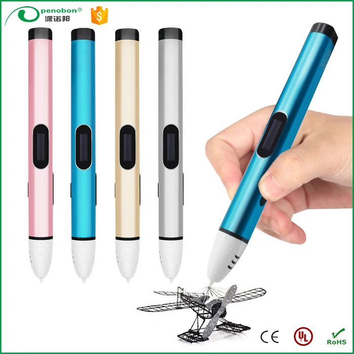 Оптовая цена завода 3-го поколения цифровой 3d печать ручка для детей подарок