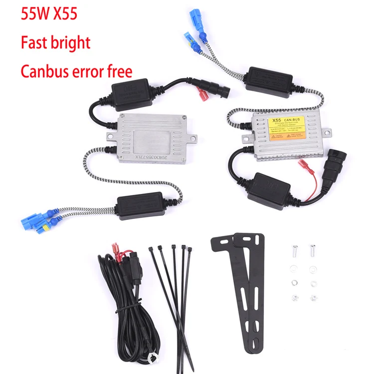 X55 Fast Bright and Canbus HID Ballast Car Electronic Ballast 35W 55W HID Canbus Headlight Ballast