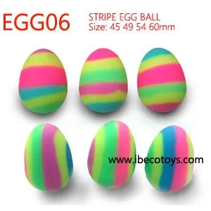Bouncing Rubber Eggs Wholesale
