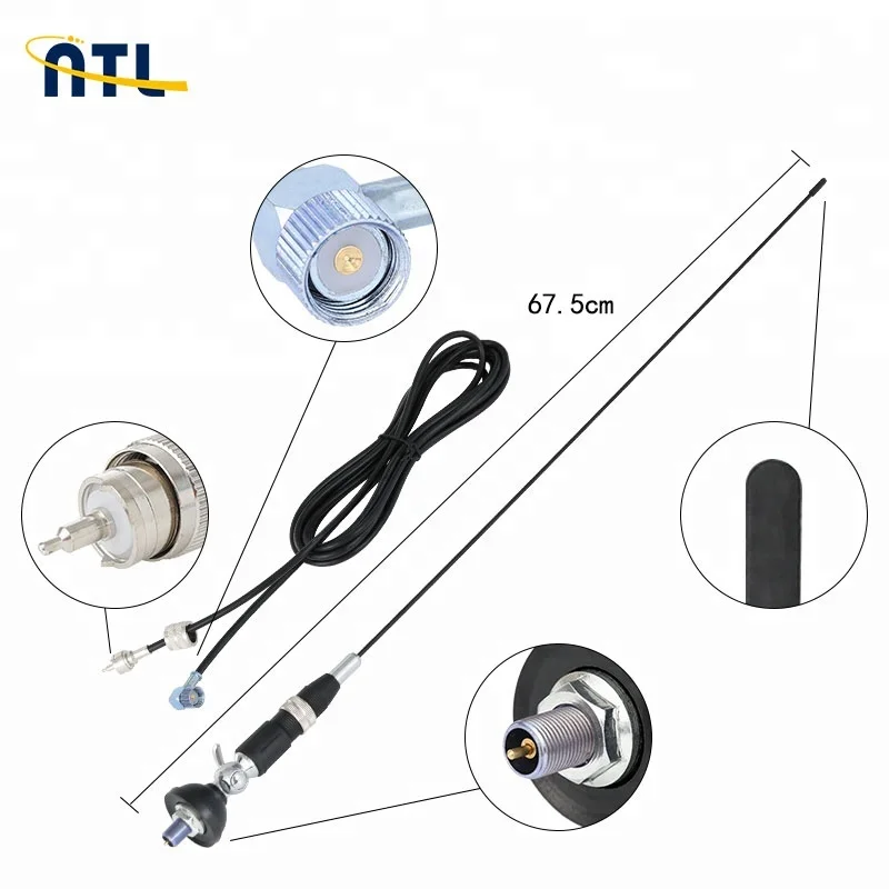 
26-28mhz Outdoor Long Distance CB Radio VHF Communication Antenna 