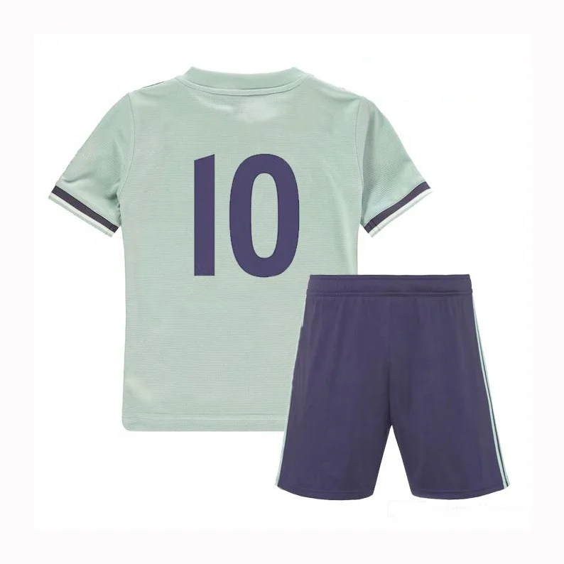 Custom Number Football Kids Kits Uniforms Set For Boys Soccer Team Wear