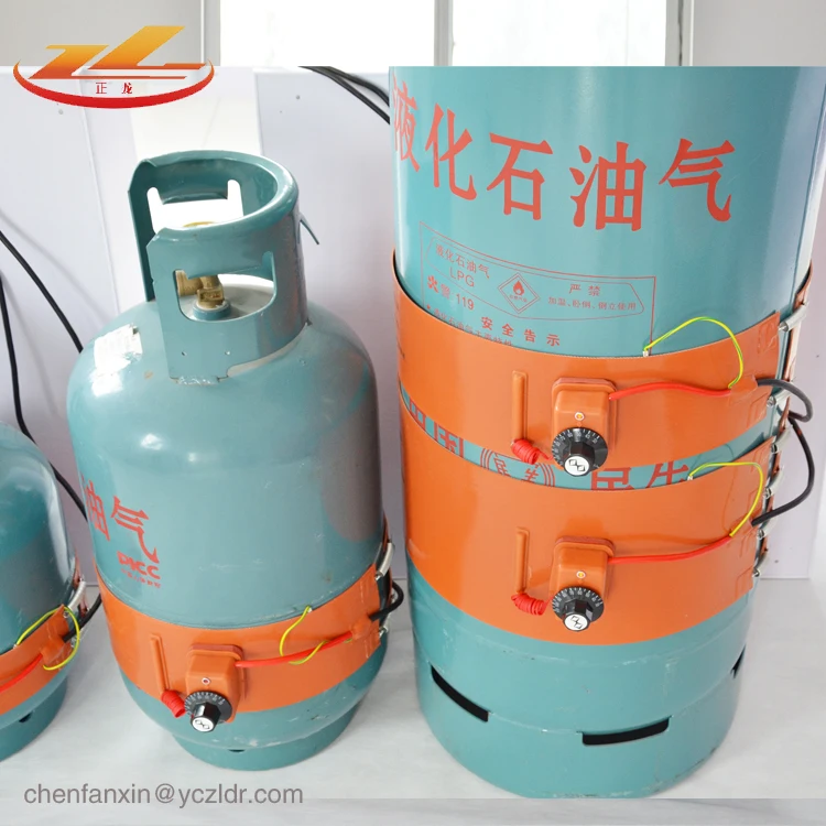 Flexible Silicone Rubber Gas Tank Bottle Heater