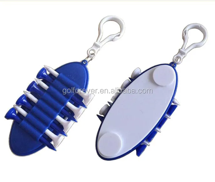 golf tee carrier & brand golf tee caddy holder
