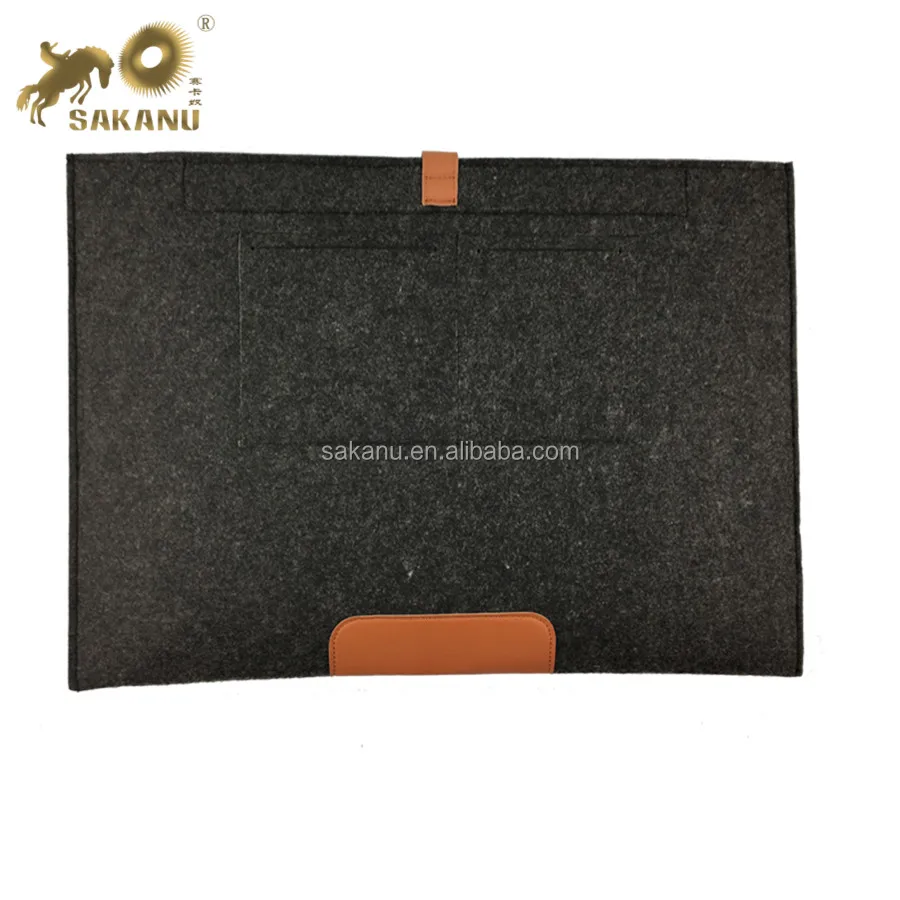Felt Laptop Sleeve/ Tablet computer cover / Portfolio/Document bag