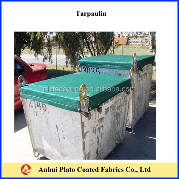 waterproof 1000D polyester Fabric PVC vinyl coated concrete pump truck tarp