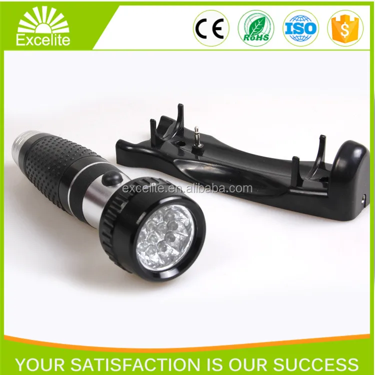 Hotel wall mounted Rechargeable Emergency torch light in hotel