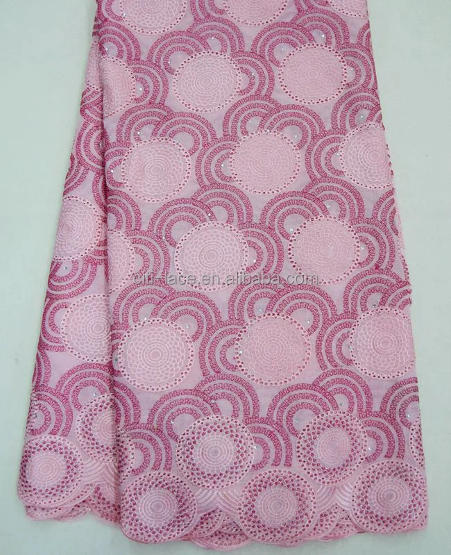 wholesale swiss voile nigerians fabric printed in cotton high quality big siwss lace j275-2