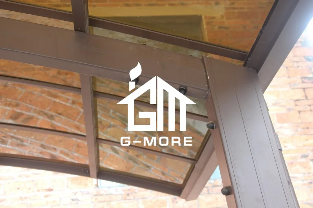 G-MORE Professional Carport Manufacturer, High Grade Easy DIY Elegant Aluminium/Solid PC Home Car port/ Car Shed