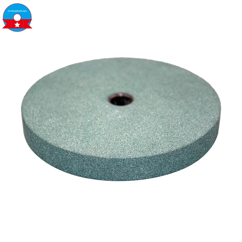 
Green Carborundum Stone Grinding Wheel 125mm*16mm*12.7mm Disc Wheel 