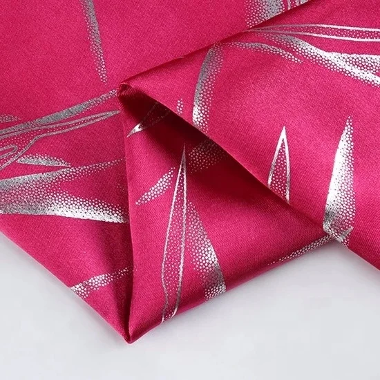 Топ 10 ярких атласных спандексов от известного бренда с фольгированной печатной тканью для бесплатного образца